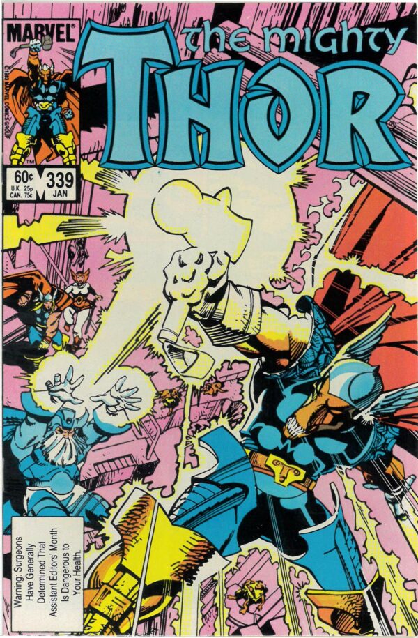 MIGHTY THOR (1966-2018 SERIES) #339: 1st Stormbreaker: Beta Ray Bill: VF/NM