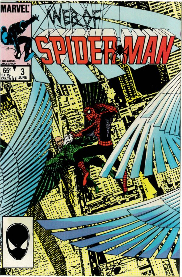 WEB OF SPIDER-MAN (1984-1995 SERIES) #3