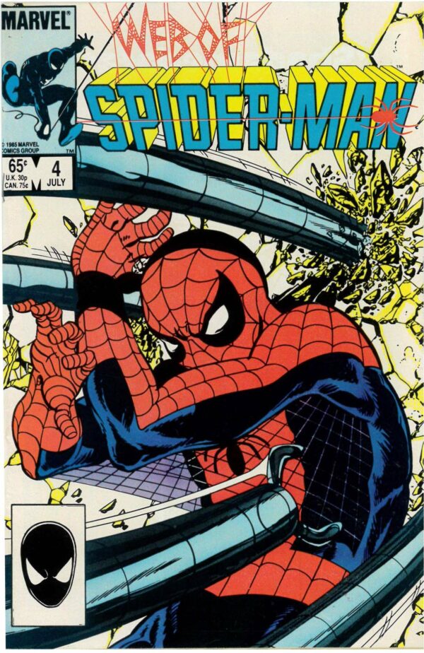 WEB OF SPIDER-MAN (1984-1995 SERIES) #4