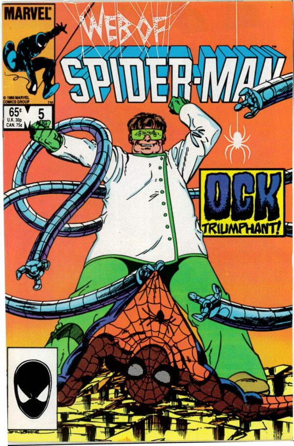 WEB OF SPIDER-MAN (1984-1995 SERIES) #5
