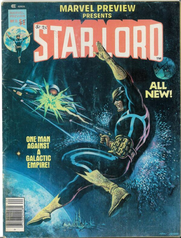 MARVEL PREVIEW #11: Star-lord by Chris Claremont & John Byrne – VG