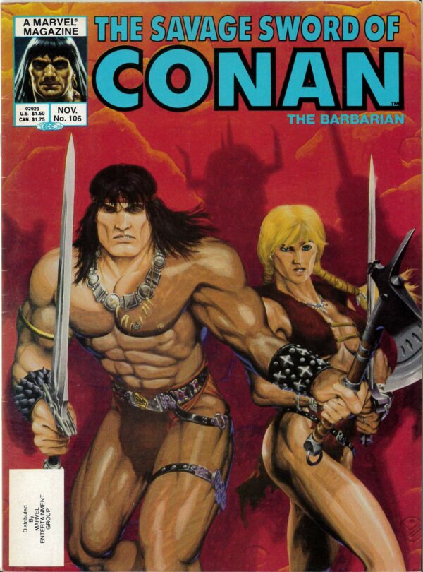 SAVAGE SWORD OF CONAN (1973-1995 SERIES) #106