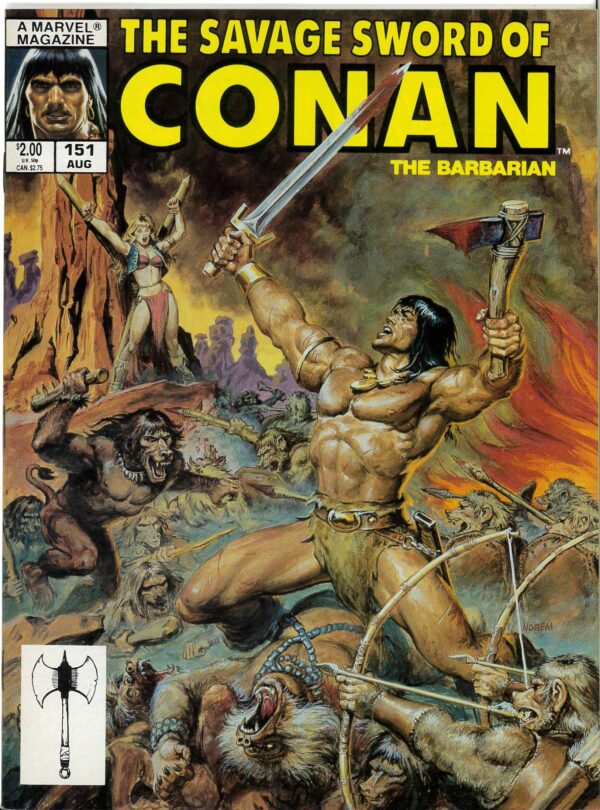 SAVAGE SWORD OF CONAN (1973-1995 SERIES) #151