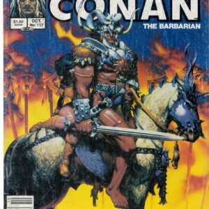 SAVAGE SWORD OF CONAN (1973-1995 SERIES) #117: VG