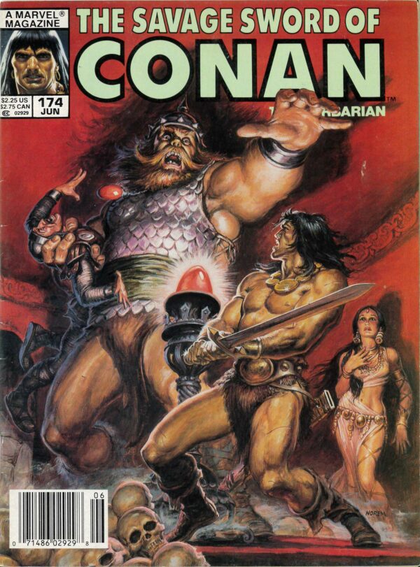 SAVAGE SWORD OF CONAN (1973-1995 SERIES) #174: Newsstand Edition – NM