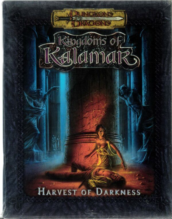 DUNGEONS AND DRAGONS 3RD EDITION #1103: Kingdoms of Kalamar: Harvest of Darkness (Kenzer) NM – 1103