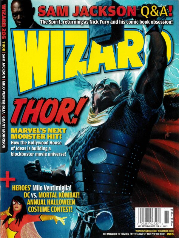 WIZARD: GUIDE TO COMICS #205: Thor cover – NM