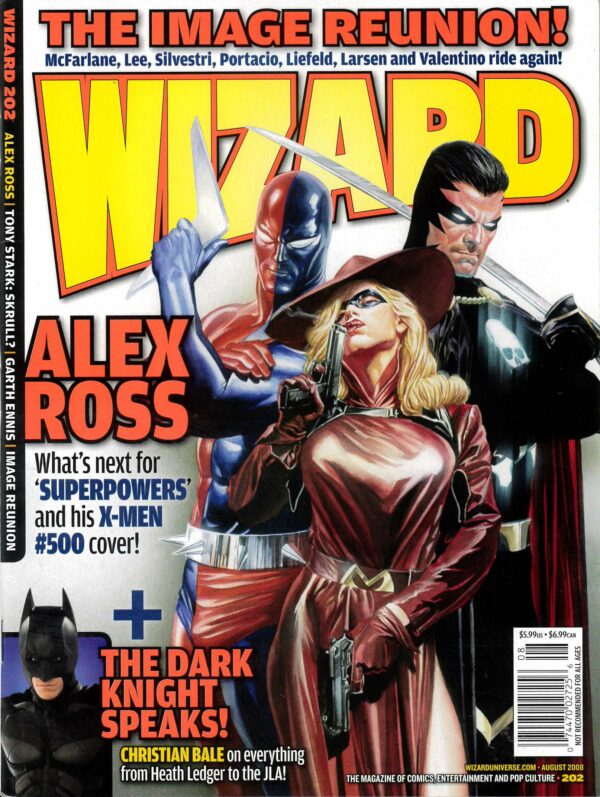WIZARD: GUIDE TO COMICS #202: Alex Ross cover – NM