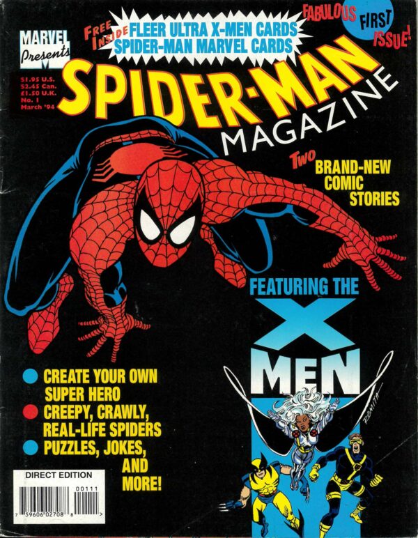 SPIDER-MAN MAGAZINE (1994-1995 SERIES) #1: VF/NM