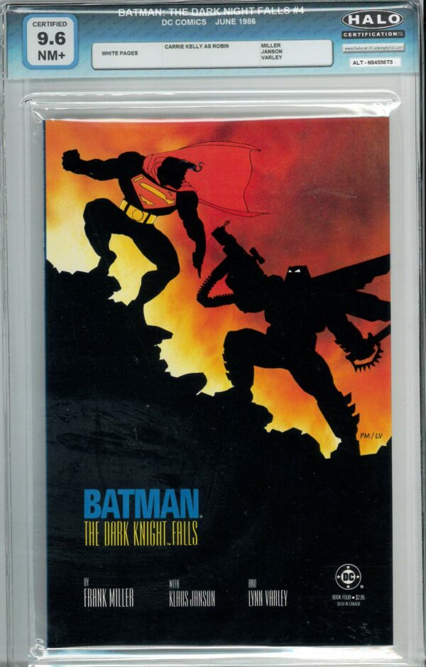 BATMAN: DARK KNIGHT RETURNS #9004: 1st edition – Halo Graded 9.6