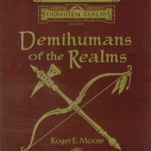 ADVANCED DUNGEONS AND DRAGONS 1ST EDITION #11316: Forgotten Realms: Demihumans of the Realms – NM – 11316