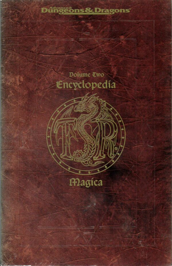 ADVANCED DUNGEONS AND DRAGONS 1ST EDITION #2152: Encyclopedia Magica Volume 2 (1999) – NM – 2152