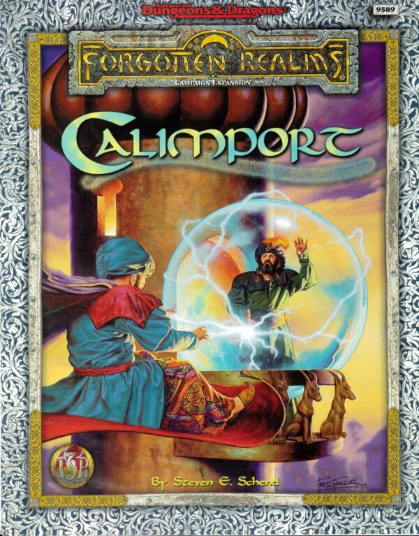 ADVANCED DUNGEONS AND DRAGONS 1ST EDITION #9589: Forgotten Realms: Calimport – NM – 9589