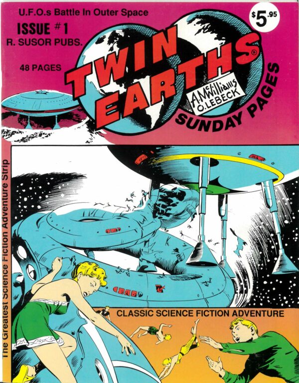 TWIN EARTHS SUNDAY PAGES #1: NM