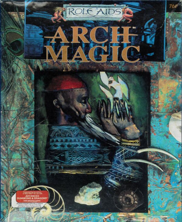 DUNGEONS AND DRAGONS AD&D 1ST ED ROLE AIDS MAYFAIR #760: Archmagic Sourcepack Boxed Set – NM – 760