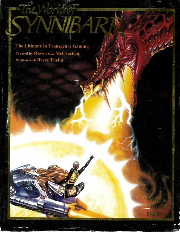 WORLD OF SYNNIBARR RPG: Core Rules – Single book system – As New some cover skuffing