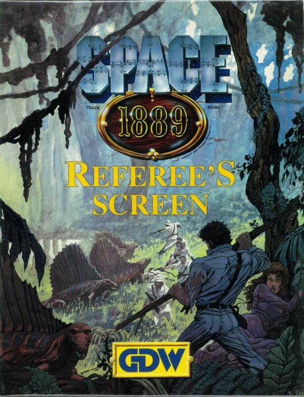 SPACE 1889 RPG #1981: Referee’s Screen – NM – 1981