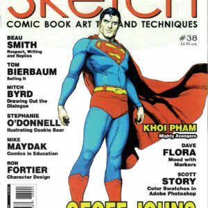 SKETCH MAGAZINE #38: Geoff Johns – NM