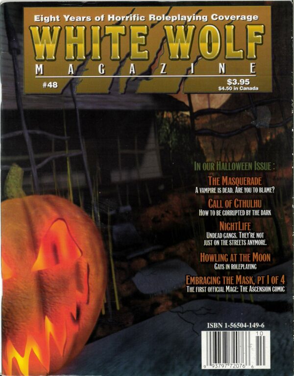 WHITE WOLF MAGAZINE-INPHOBIA #48