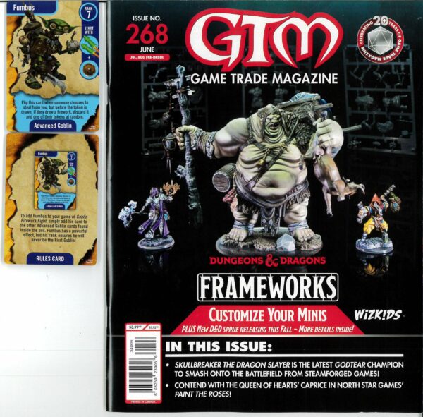 GAME TRADE MAGAZINE (GMT) #268: Goblin Firework Fight promo card