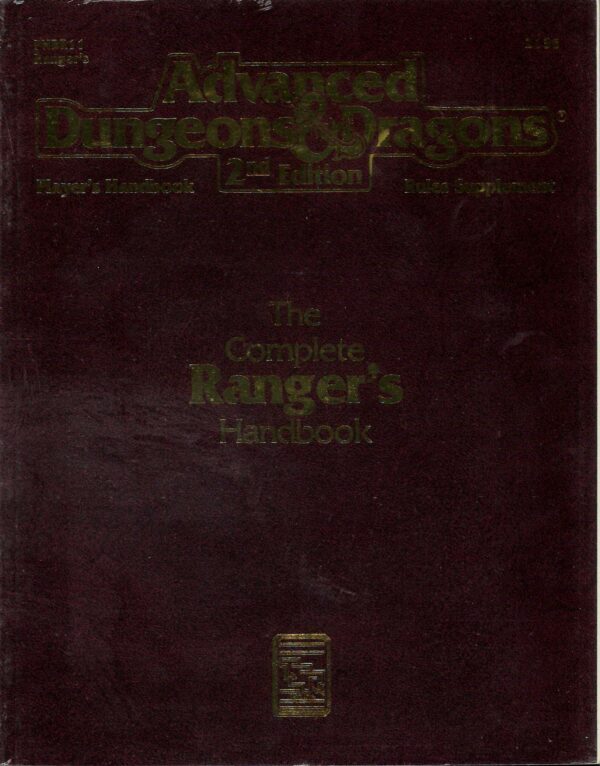 ADVANCED DUNGEONS AND DRAGONS 2ND EDITION #2136: Complete Ranger Handbook – Brand New (NM) – 2136