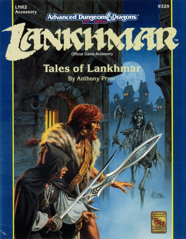 ADVANCED DUNGEONS AND DRAGONS 2ND EDITION #9329: Lankhmar: Tales of – Brand New (NM) – 9329