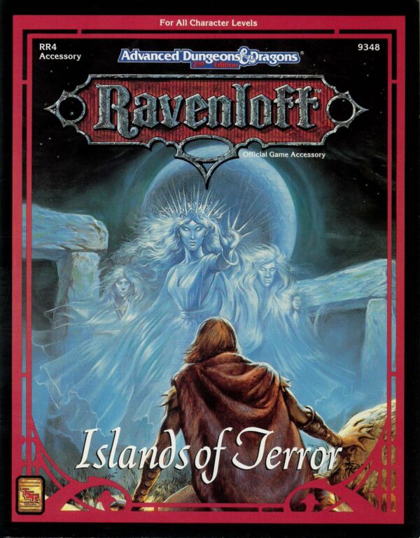 ADVANCED DUNGEONS AND DRAGONS 2ND EDITION #9348: Ravenloft: Islands of Terror (RR4) Brand New (NM) – 9348