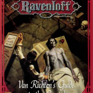 ADVANCED DUNGEONS AND DRAGONS 2ND EDITION #9417: Van Richten’s Guide to the Created – Brand New (NM) – 9417