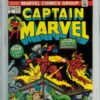 CAPTAIN MARVEL (1968-2018 SERIES) #27: 1st Eros Starfox, 2nd Drax, Thanos app: Halo Graded 9.2