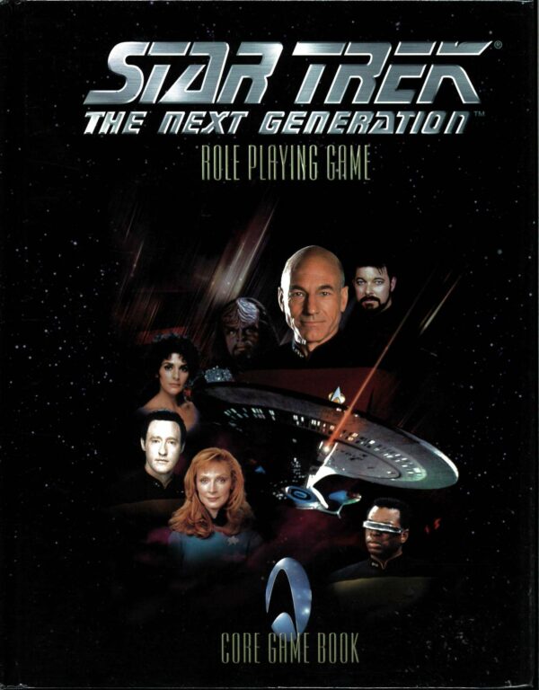 STAR TREK NEXT GENERATION RPG #5000: Core Rules HC – NM – 25000