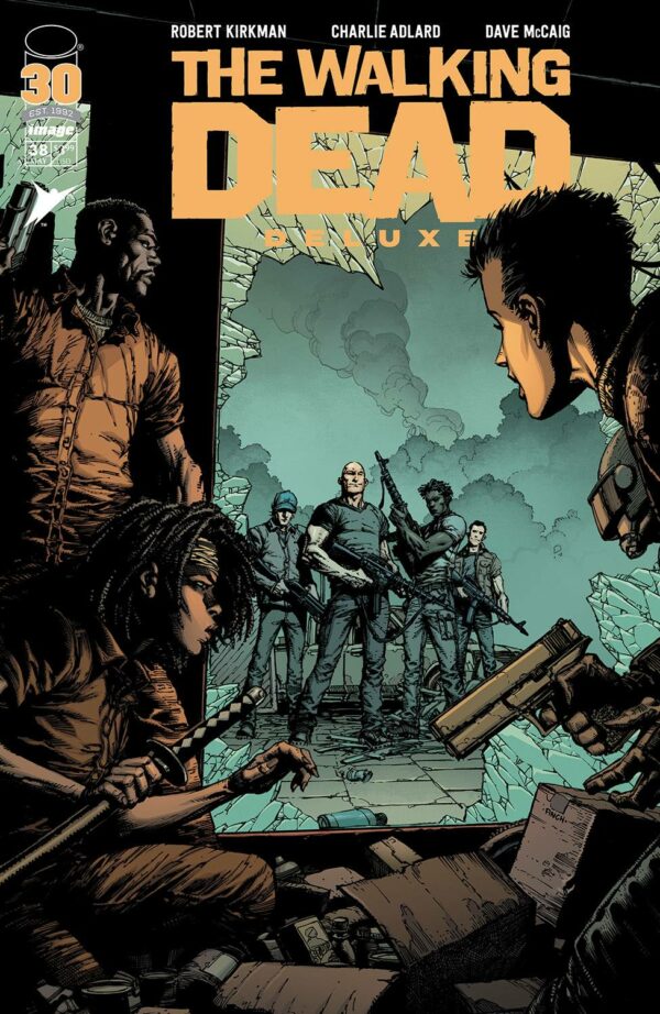 WALKING DEAD DELUXE #38: David Finch cover A