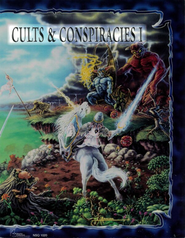 CULTS AND CONSPIRACIES (GENERIC RPG SOURCEBOOK): Generic Fantasy Sourcebook – NM – 1020