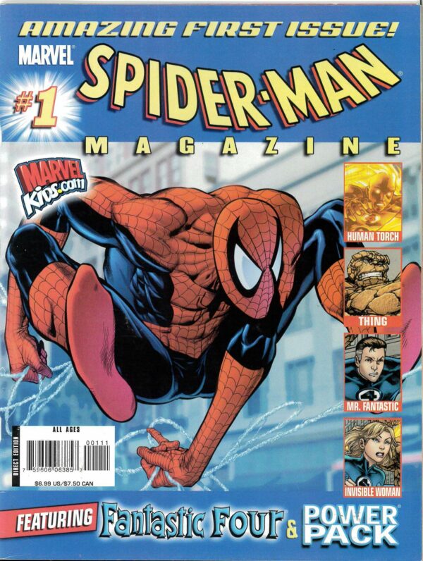 SPIDER-MAN MAGAZINE (2008- SERIES) #1