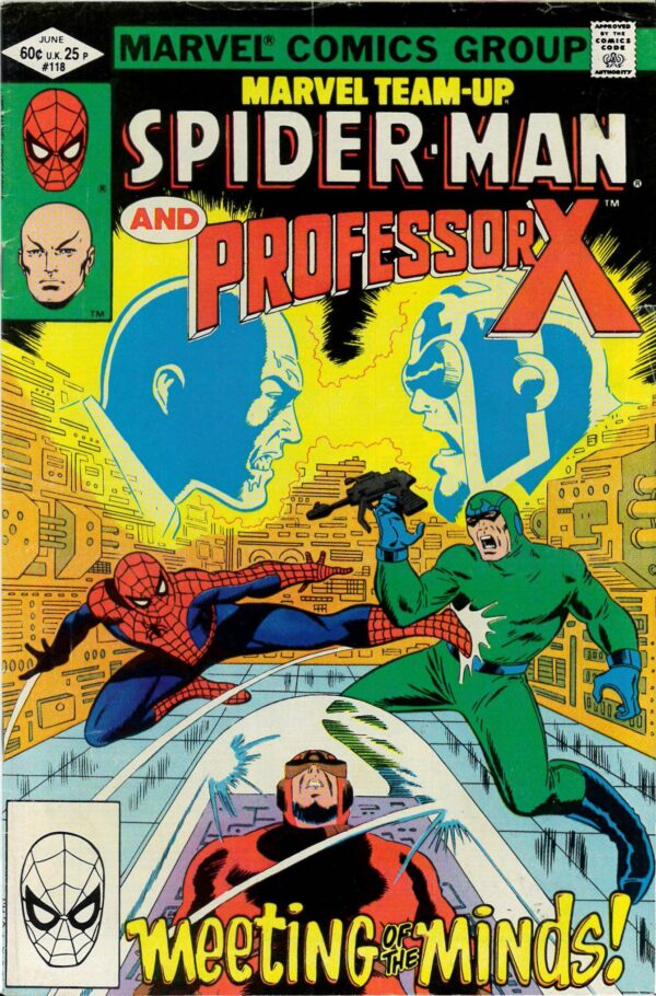 MARVEL TEAM-UP (1972-1985 SERIES) #118: Professor X: UK Price variant: VG