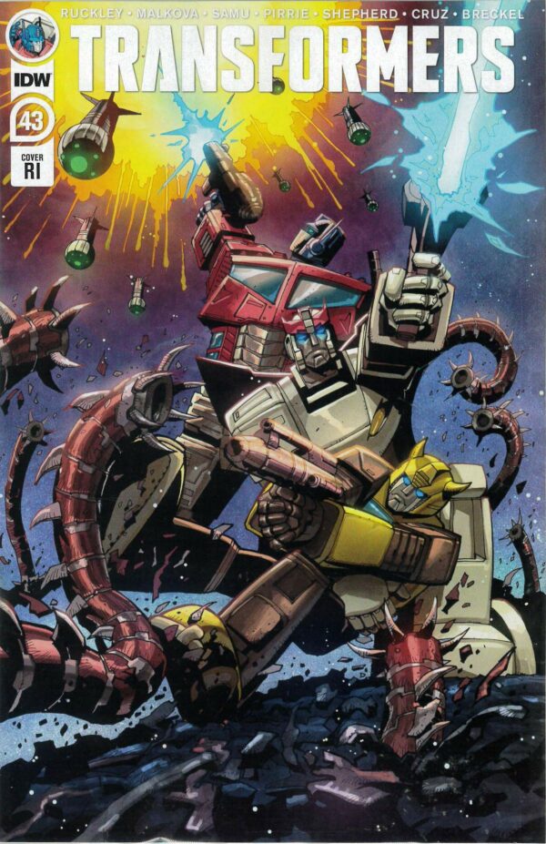 TRANSFORMERS (2019 SERIES) #43: Geoff Senior RI cover C