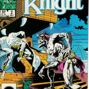 MOON KNIGHT, FIST OF KHONSHU #2: 1st Arther Harrow: VG/FN MOON KNIGHT, FIST OF KHONSHU #2: 1st Arther Harrow: VG/FN