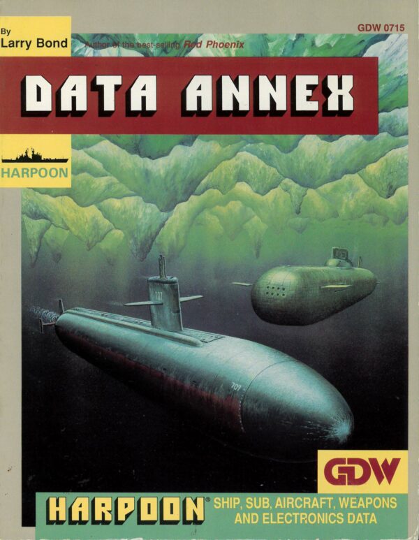 HARPOON BOARDGAME #715: Data Annex 1990-1991 – VF/NM – 0715