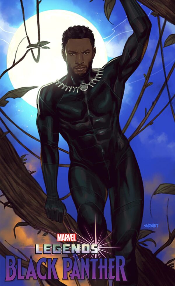 BLACK PANTHER: LEGENDS #4: Joshua (Swaby) Sway Black History Month cover