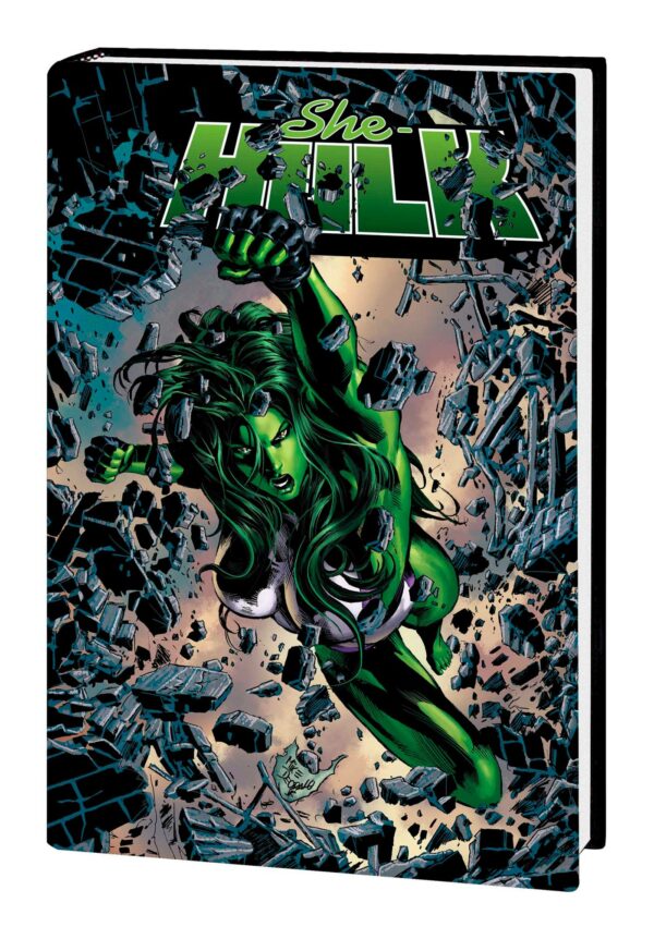 SHE-HULK BY PETER DAVID OMNIBUS (HC): Mike Deodato Jr cover