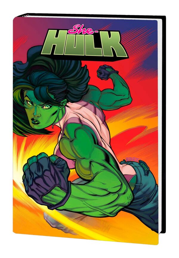 SHE-HULK BY PETER DAVID OMNIBUS (HC) #0: Ed McGuinness Direct Market cover