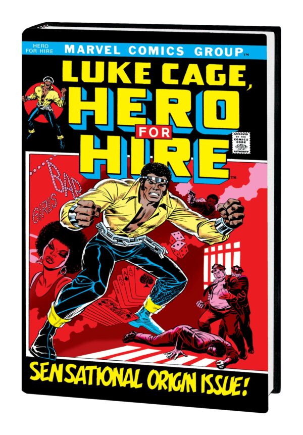 LUKE CAGE OMNIBUS (HC) #0: George Tuska Direct Market cover