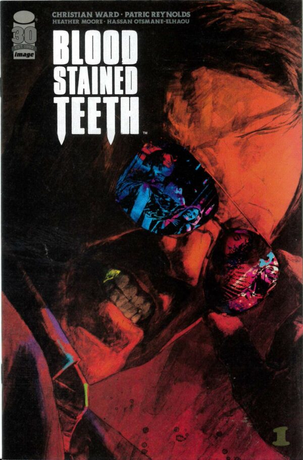 BLOOD-STAINED TEETH #1: Patric Reynolds cover B