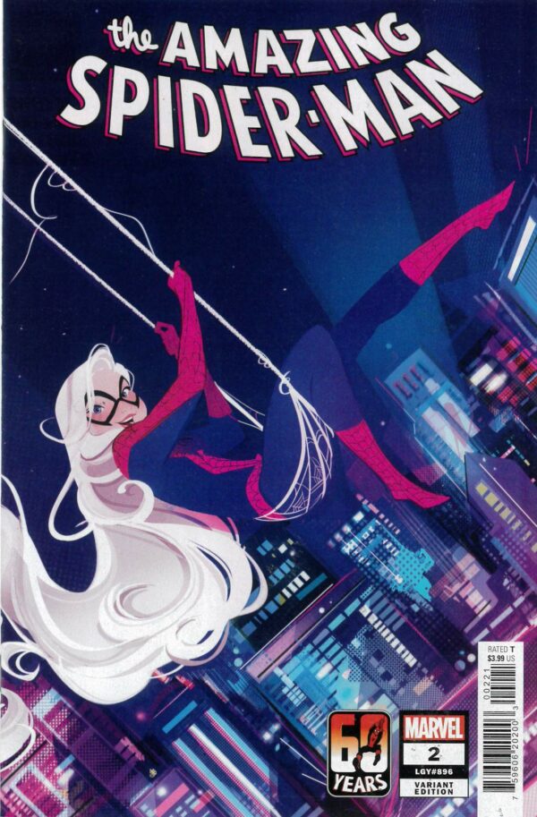 AMAZING SPIDER-MAN (2022 SERIES) #2: Nicoletta Baldari Spider-man cover