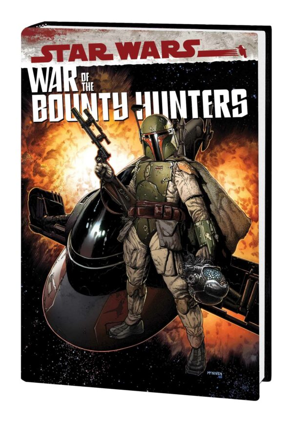 STAR WARS: WAR OF BOUNTY HUNTERS OMNIBUS (HC): Steve McNiven cover