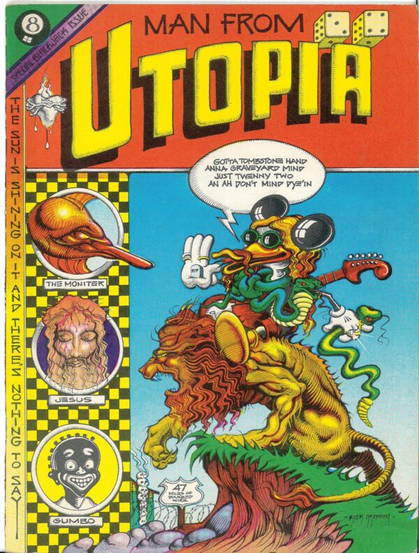 MAN FROM UTOPIA #1: Rick Griffin – VF/NM