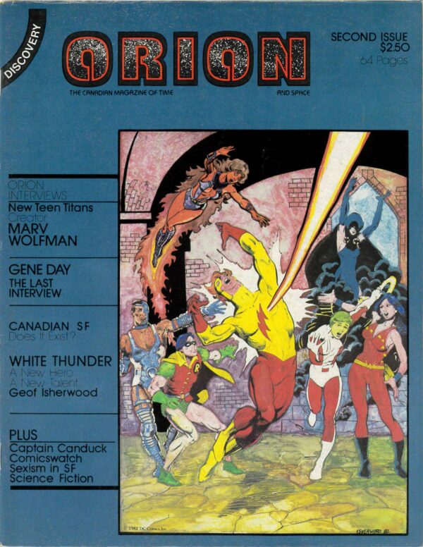 ORION: MAGAZINE OF TIME AND SPACE #2: VF/NM