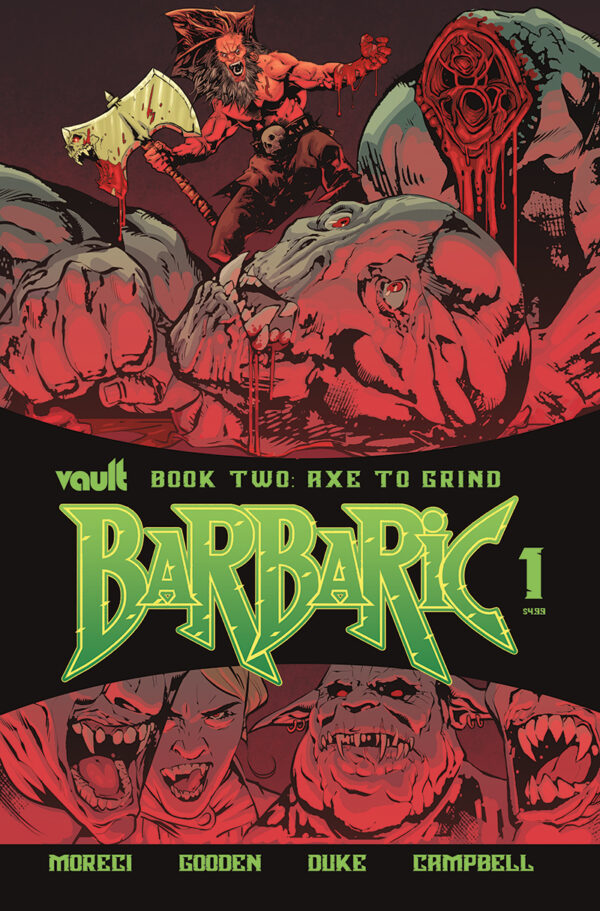 BARBARIC: AXE TO GRIND #1: Nathan Gooden cover A