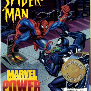 SPIDER-MAN MARVEL POWER GAME: Comic and Game (uncut) – NM