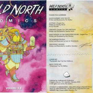 WILD NORTH COMICS #2: Oneironaut cv 2.3 Signed by Saunders, Hartney & Parish (COA)