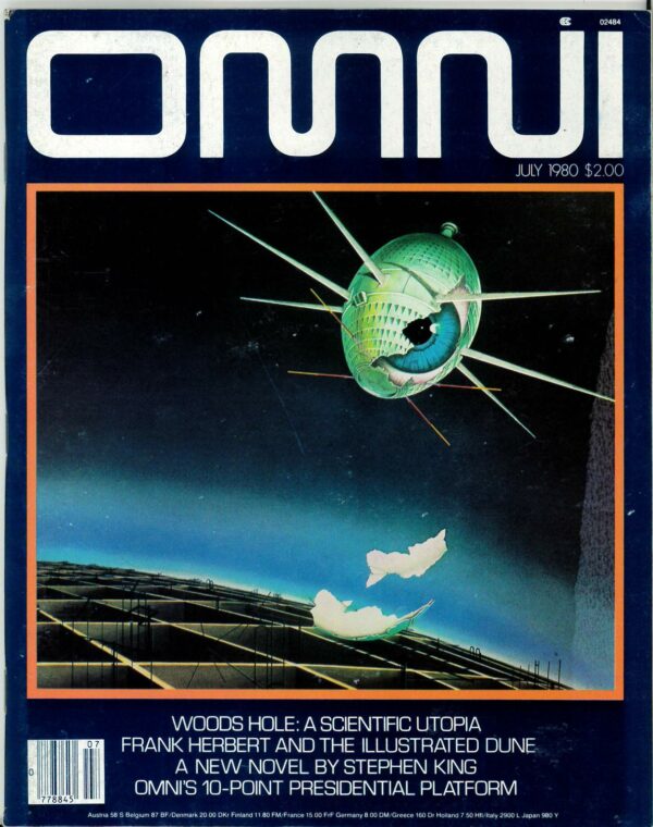 OMNI MAGAZINE (1978-1995 SERIES) #210: Volume 2 Issue 10 (July) – Stephen King Firestarter pt1 – NM